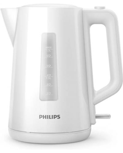 Ηλεκτρικός βραστήρας Philips - Series 3000, HD9318/00, 2200 W, 1,7 l, λευκό - 1