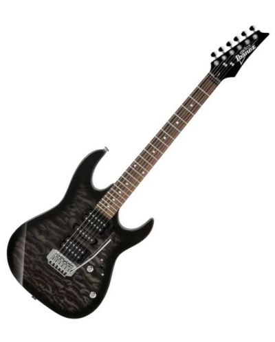 Ηλεκτρική κιθάρα Ibanez - GRX70QA, Transparent Black Sunburst - 1