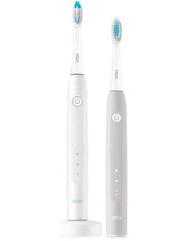 Ηλεκτρική οδοντόβουρτσα Oral-B - Pulsonic Slim Clean 2900, γκρι/λευκό - 3