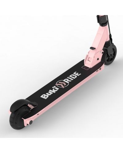 Ηλεκτρικό σκούτερ Buki Ride - Ροζ χρυσό, με αξεσουάρ, 125 mm - 3