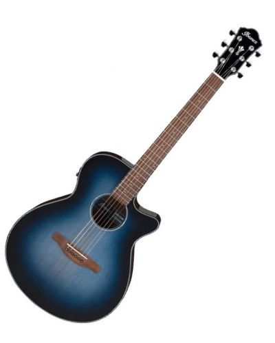 Ηλεκτροακουστική κιθάρα Ibanez - AEG50, Indigo Blue Burst High Gloss - 1