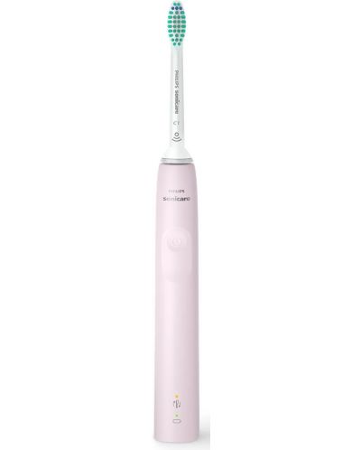 Ηλεκτρική οδοντόβουρτσα  Philips - Sonicare 3100, ροζ  - 2