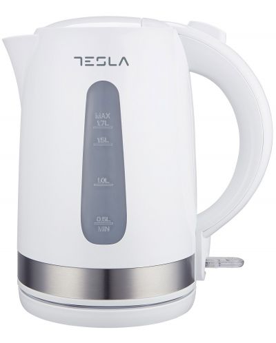 Ηλεκτρικός βραστήρας Tesla - KT200WX, 2200W, 1.7 l,λευκό - 1