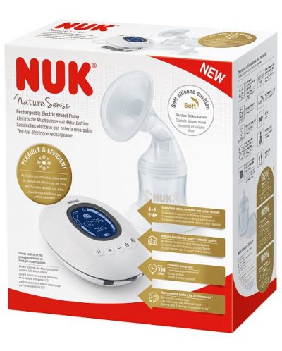 Ηλεκτρική αντλία μητρικού γάλακτος Nuk Nature Sense - 2
