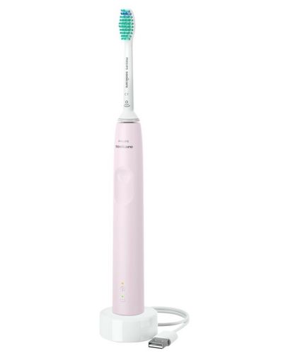 Ηλεκτρική οδοντόβουρτσα  Philips - Sonicare 3100, ροζ  - 3