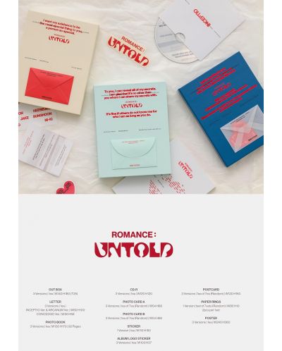 ENHYPEN - Romance: Untold, Concessio Version (CD Box) - 4