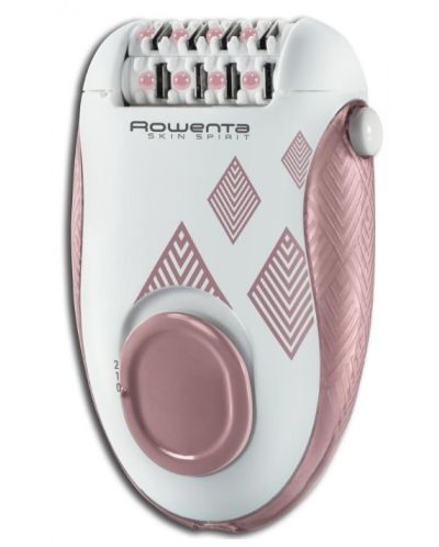 Αποτριχωτική συσκευή Rowenta - EP2900F1, 2 επιπέδων, ροζ/λευκό - 1