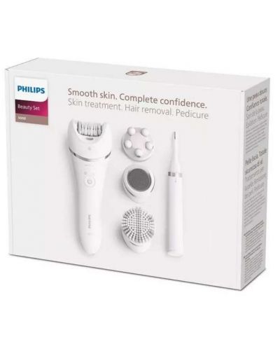 Αποτριχωτική συσκευή Philips - BRE740/90, 2 επίπεδα , λευκό - 5