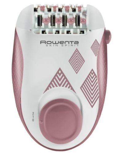 Αποτριχωτική συσκευή Rowenta - EP2900F1, 2 επιπέδων, ροζ/λευκό - 2