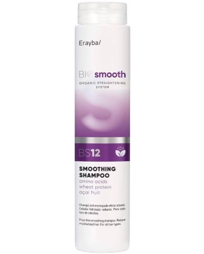 Erayba BioSmooth Σαμπουάν απαλότητας με αποτέλεσμα κατά του φριζαρίσματος BS12, 250 ml - 1