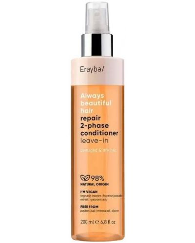 Erayba ABH Repair Επανορθωτικό διφασικό conditioner, χωρίς ξέβγαλμα, 200 ml - 1