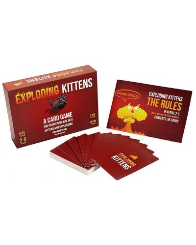 Επιτραπέζιο παιχνίδι για πάρτι Exploding Kittens - Original Edition - 1