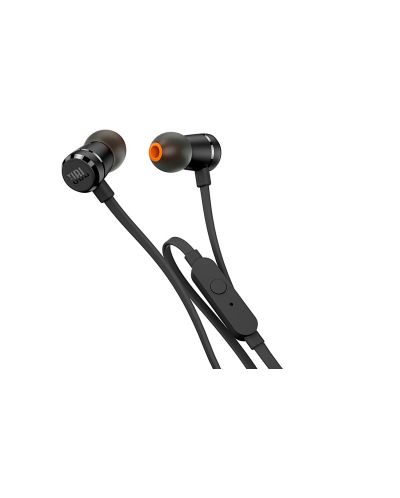 Ακουστικά με μικρόφωνο JBL - T290, μαύρα - 1