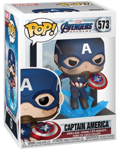 Φιγούρα Funko POP! Marvel - Captain America with Broken Shield & Mjolnir #573 - 2