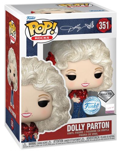 Φιγούρα Funko POP! Rocks: Dolly - Dolly Parton ('77 tour) (Diamond Collection) (Special Edition) #351 - 2