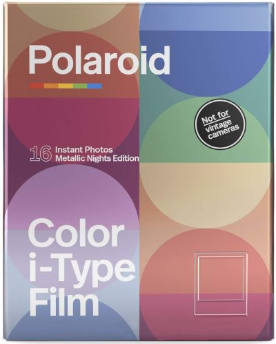 Χαρτί Φωτογραφικό Polaroid Color film for i-Type – Metallic Nights Double Pack - 2