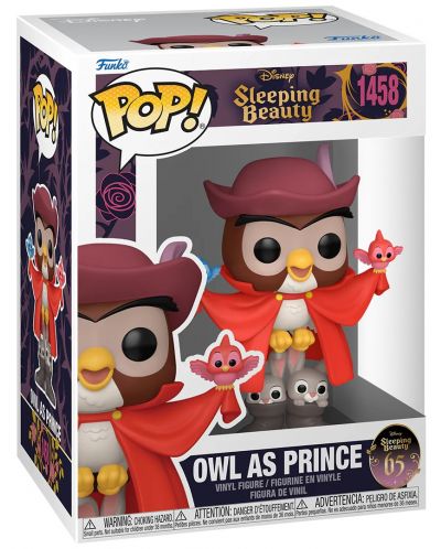 Φιγούρα Funko POP! Disney: Sleeping Beauty - Owl as Prince (65th Anniversary) #1458 - 2