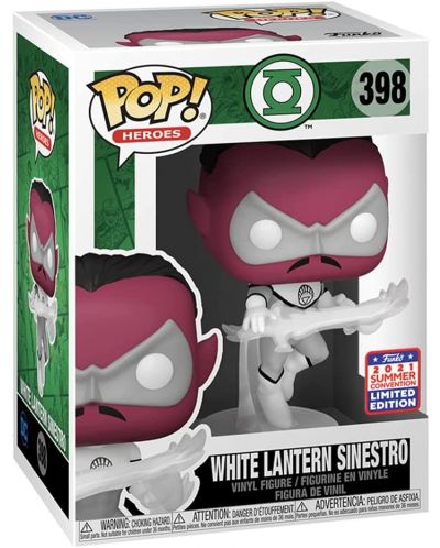 Φιγούρα Funko POP! DC Comics: Green Lantern - White Lantern Sinestro (Limited Edition) #398 - 2
