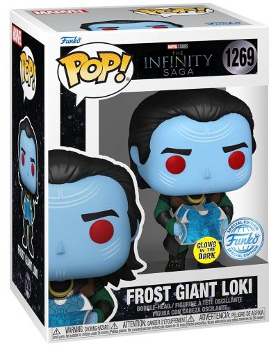 Φιγούρα Funko POP! Marvel: The infinity Saga - Frost Giant Loki (Glows in the Dark) (Special Edition) #1269 - 2