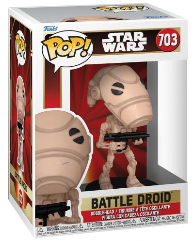 Φιγούρα Funko POP! Movies: Star Wars - Battle Droid #703 - 2