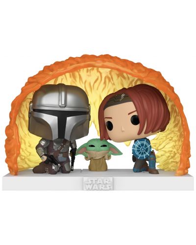 Φιγούρα Funko POP! Moments: The Mandalorian - Grogu Force Barrier #719 - 1