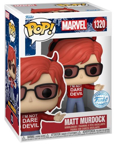 Φιγούρα   Funko POP! Marvel: Daredevil - Matt Murdock (I'm Not Daredevil) (Special Edition) #1320 - 2