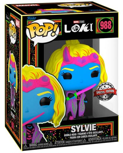 Φιγούρα Funko POP! Marvel: Black Light - Sylvie (Special Edition) #988 - 2