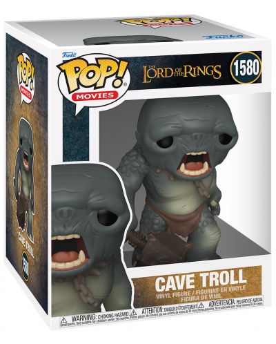 Φιγούρα Funko POP! Movies: The Lord of the Rings - Cave Troll #1580, 15 cm - 2