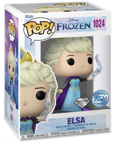 Φιγούρα Funko POP! Disney: Frozen - Elsa (Diamond Collection) (Special Edition) #1024 - 2