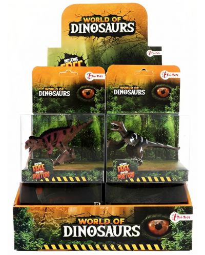 Φιγούρα Toi Toys World of Dinosaurs -Δεινόσαυρος, 10 cm, ποικιλία - 1