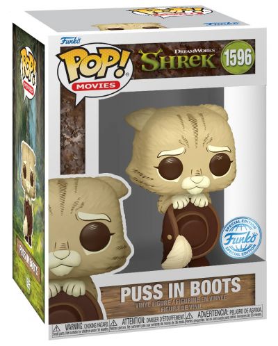 Φιγούρα Funko POP! Movies: Shrek - Puss in Boots (Special Edition) #1596 - 2