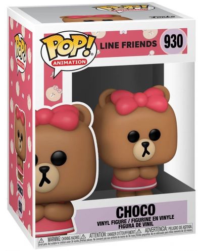 Φιγούρα Funko POP! Animation: Line Friends - Choco #930 - 2
