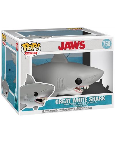 Φιγούρα Funko POP! Movies: Jaws - Great White Shark #758, 15 cm - 2