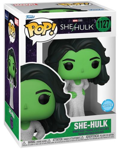 Φιγούρα Funko POP! Marvel: She-Hulk - She-Hulk (Glitter) #1127 - 2