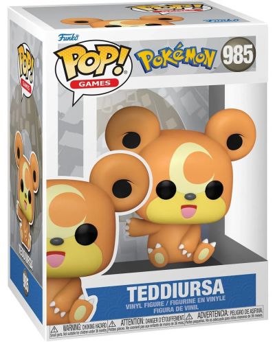 Φιγούρα Funko POP! Games: Pokemon - Teddiursa #985 - 2