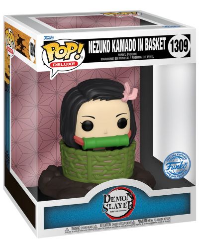 Φιγούρα Funko POP! Deluxe: Demon Slayer - Nezuko Kamado in Basket (Special Edition) #1309 - 2