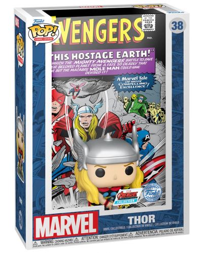 Φιγούρα Funko POP! Comic Covers: The Avengers - Thor (Special Edition) #38 - 2