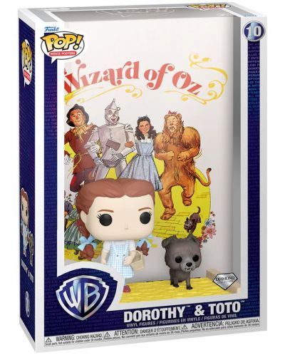 Φιγούρα Funko POP! Movie Posters: The Wizard of Oz - Dorothy & Toto (Diamond Collection) #10 - 2