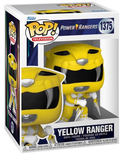 Φιγούρα Funko POP! Television: Mighty Morphin Power Rangers - Yellow Ranger (30th Anniversary) #1375 - 2