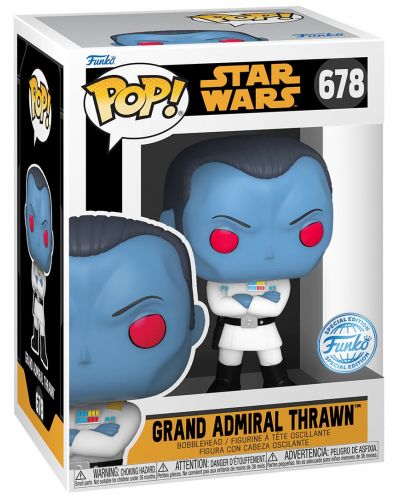 Φιγούρα  Funko POP! Movies: Star Wars - Grand Admiral Thrawn (Star Wars: Rebels) (Special Edition) #678 - 2