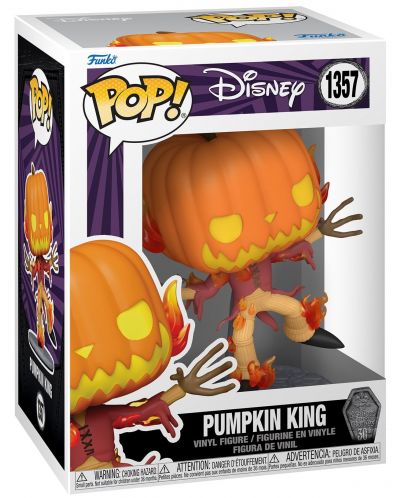 Φιγούρα Funko POP! Disney: The Nightmare Before Christmas - Pumpkin King (30th Anniversary) #1357 - 2