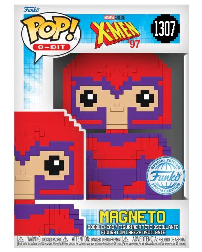 Φιγούρα Funko POP! 8-Bit Marvel: X-Men - Magneto (X-Men '97) (Special Edition) #1307 - 2