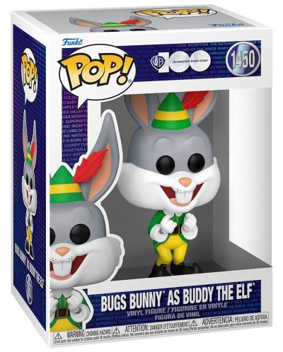 Φιγούρα Funko POP! Animation: Warner Bros 100th Anniversary - Bugs Bunny as Buddy the Elf #1450 - 2