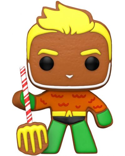Φιγούρα Funko POP! DC Comics: Holiday - Gingerbread Aquaman #445 - 1