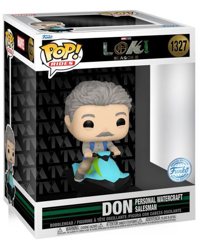 Φιγούρα Funko POP! Rides Deluxe: Loki - Don Personal Watercraft Salesman (Season 2) (Special Edition) #1327 - 2