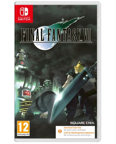 Final Fantasy VII Remastered - Κωδικός σε κουτί (Nintendo Switch) - 1