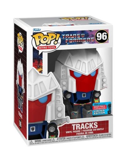 Φιγούρα Funko POP! Retro Toys: Transformers - Tracks (Limited Edition) #96 - 2