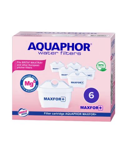 Φίλτρα νερού Aquaphor - MAXFOR+ Mg,6 τεμάχια - 1