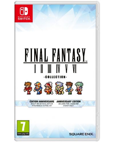 Final Fantasy I-VI Collection Anniversary Edition (Nintendo Switch) - 1