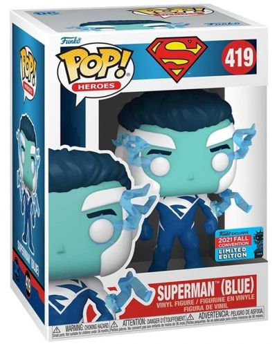 Φιγούρα Funko POP! DC Comics - Superman (Blue) (Special Edition) #419 - 2